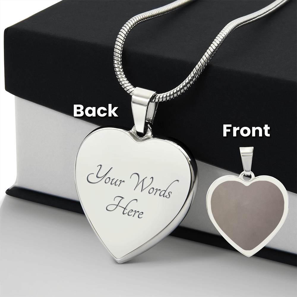 Custom Pet Photo & Engraved Necklace