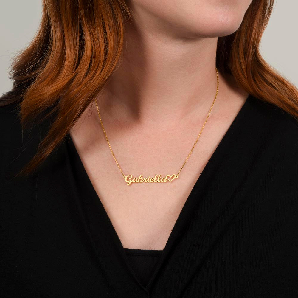 Custom Pet Name Necklace